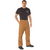 Work Brown Military BDU Pants with Zipper Fly - Cotton Polyester Twill