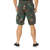 Woodland Camouflage - Military Vintage Paratrooper Cargo Shorts