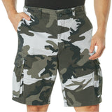City Camouflage  - Tactical Vintage Paratrooper BDU Cargo Shorts - Poly Cotton - Zipper Fly City Camouflage  - Tactical Vintage Paratrooper BDU Cargo Shorts - Poly Cotton - Zipper Fly