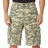 ACU Digital Camouflage -  Vintage Infantry Utility Army BDU Cargo Shorts - Heavyweight Cotton - Zipper Fly ACU Digital Camouflage -  Vintage Infantry Utility Army BDU Cargo Shorts - Heavyweight Cotton - Zipper Fly