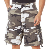 City Camouflage - Vintage Infantry Utility Army BDU Cargo Shorts - Heavyweight Cotton - Zipper Fly City Camouflage - Vintage Infantry Utility Army BDU Cargo Shorts - Heavyweight Cotton - Zipper Fly