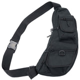 Tactical Crossbody Everyday Carry Bag - Black