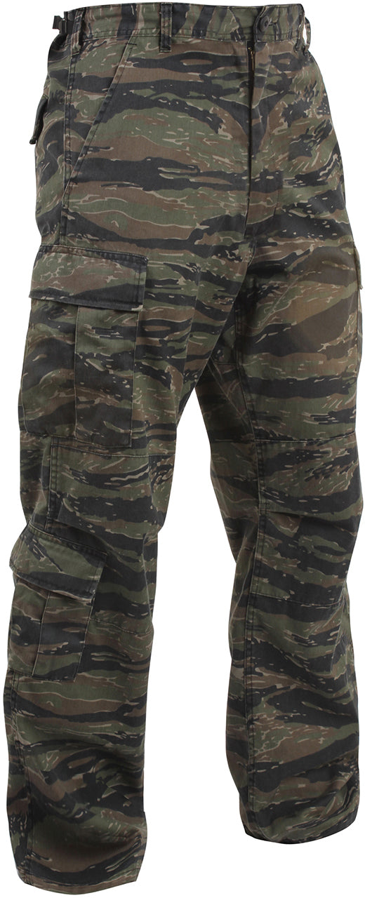 Tiger Stripe Camouflage - Military Vintage Paratrooper Fatigues