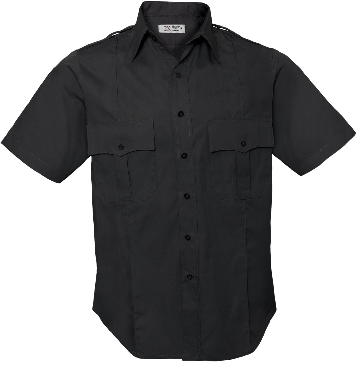 Navy Blue - Police Uniform Shirt Short Sleeve Law Enforcement Security Dress Top Navy Blue - Police Uniform Shirt Short Sleeve Law Enforcement Security Dress Top