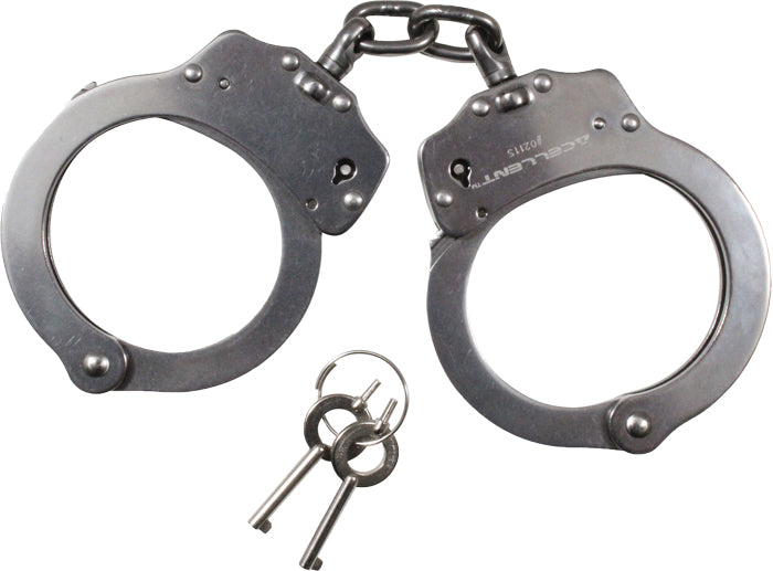NIJ Approved Stainless Steel Handcuffs Galaxy Army Navy