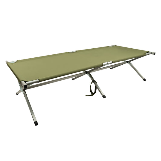Olive Drab - GI Type Deluxe King Size Folding Cot