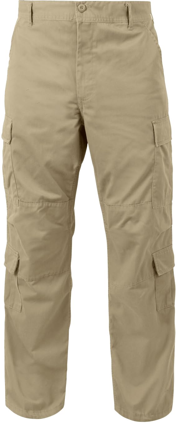 Vintage Paratrooper Cargo Fatigues Pants, Baggy Rugged BDU Army Fatigue Trousers Retro 8 Pocket Pant