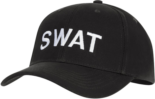 Black - Law Enforcement SWAT Adjustable Cap