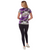 Ultra Violet Camo - Womens Long Length Camo T-Shirt