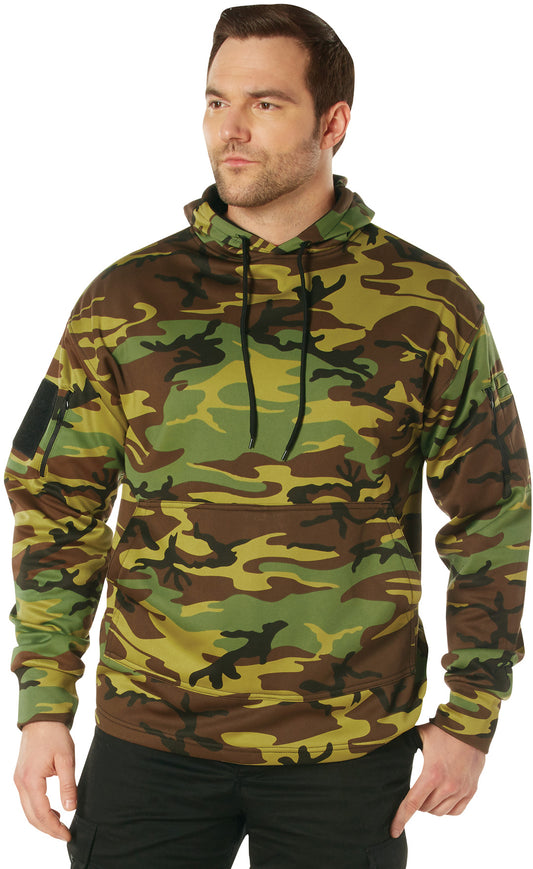 Woodland Camo Concealed Carry Hoodie