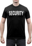 Black - Double Sided Official SECURITY Raid T-shirt