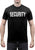Black - Double Sided Official SECURITY Raid T-shirt