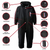 Black - Snow Ski & Rescue Cold Weather Insulated Snow Suit