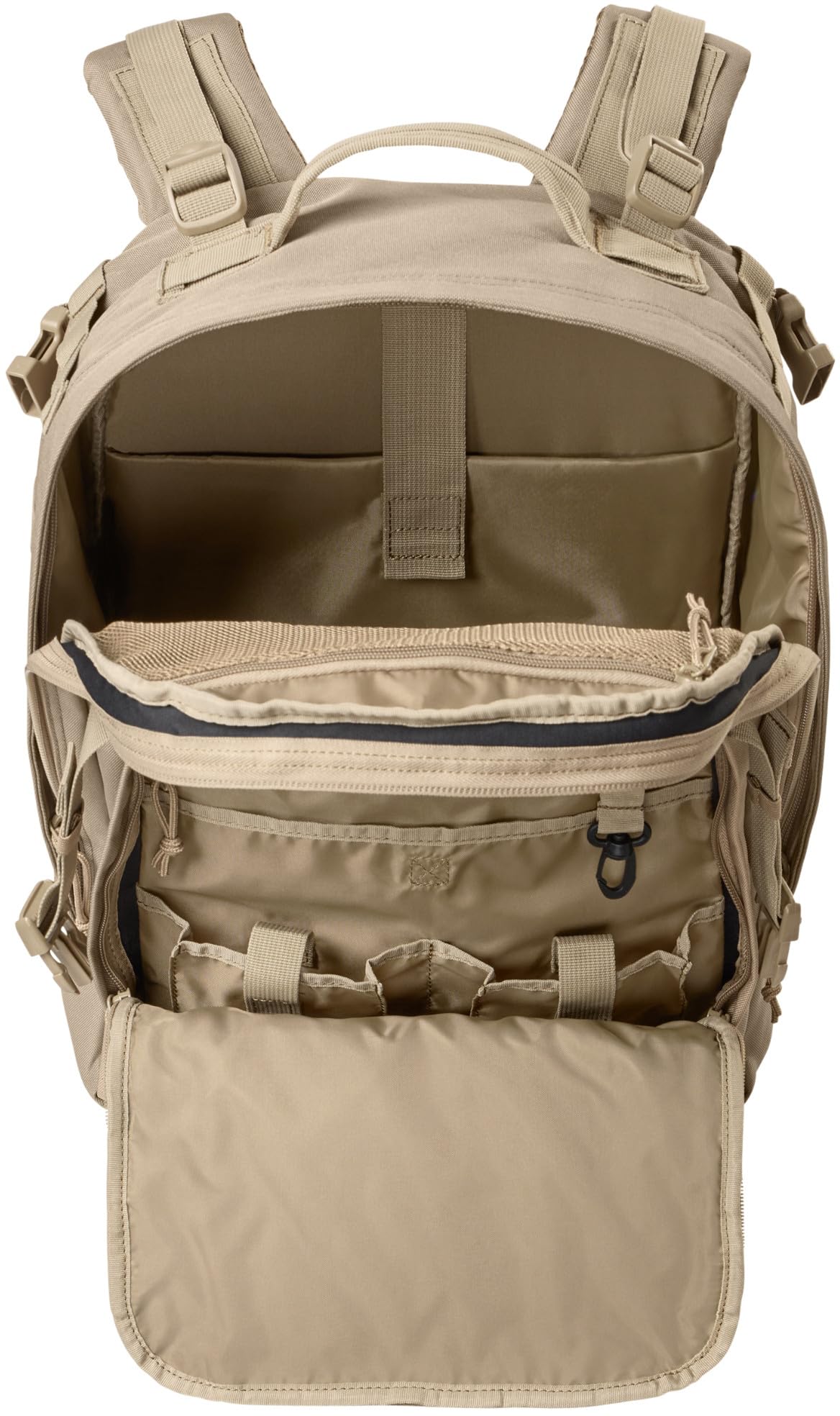 Tactical Outdoors MOLLE Backpack, 600D Poly Canvas Tough Durable Work & Equipment Bag 32L
