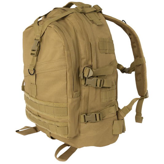 Coyote Brown - Military MOLLE Compatible Large Transport Pack