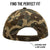 Sky Blue Camouflage - Military Low Profile Adjustable Baseball Cap