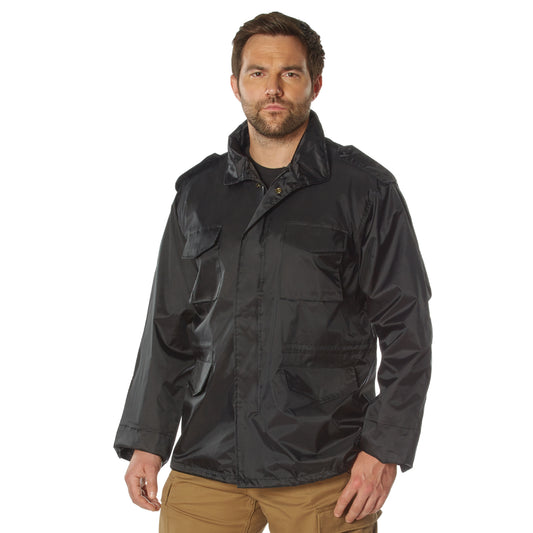 Black - Water Resistant M-65 Storm Jacket