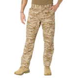 Desert Digital Camo - Military BDU Pants - Cotton Polyester Twill
