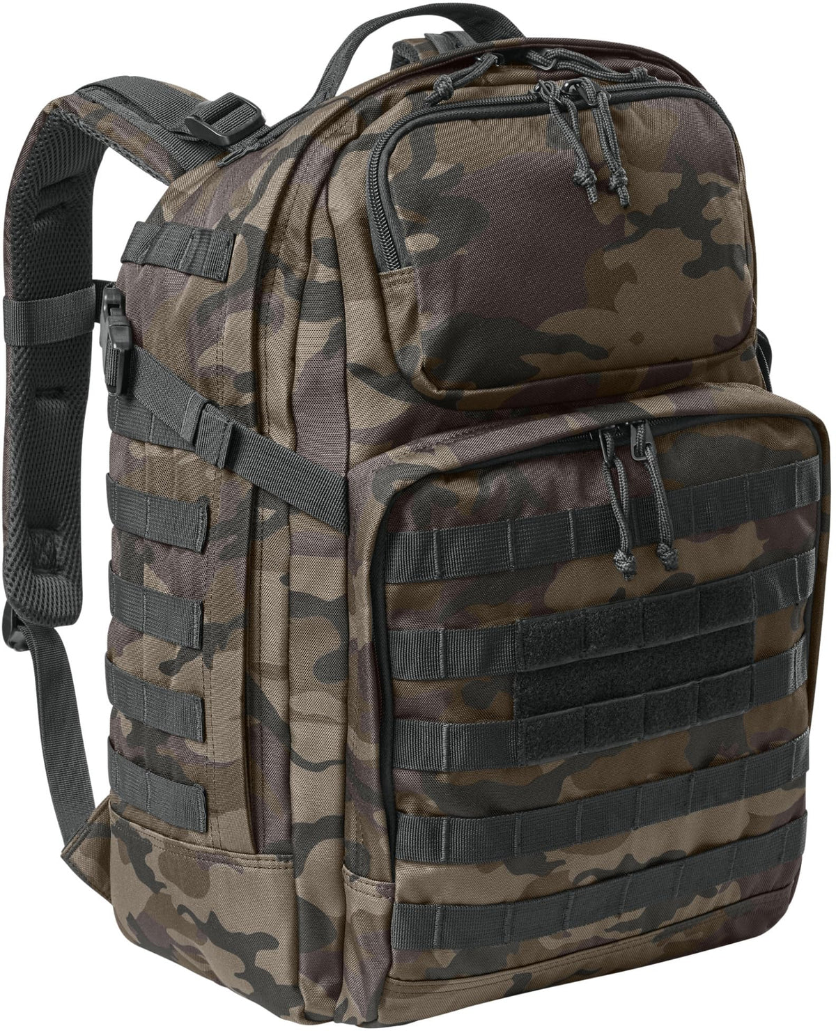 Tactical Outdoors MOLLE Backpack, 600D Poly Canvas Tough Durable Work & Equipment Bag 32L
