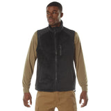 Rothco E.C.W.C.S. Polar Fleece Insulated Vest - Black