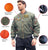 Sage Green Military Air Force Style MA-1 Flight Jacket with 5 Removable Patches
