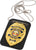 Low Profile Leather Badge Holder with Chain Low Profile Leather Badge Holder with Chain