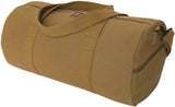 Coyote Brown Heavyweight Cotton Canvas Duffle Bag Sports Gym Shoulder & Carry Bag 19