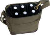 Olive Drab - Canvas Insulated Cooler Bag