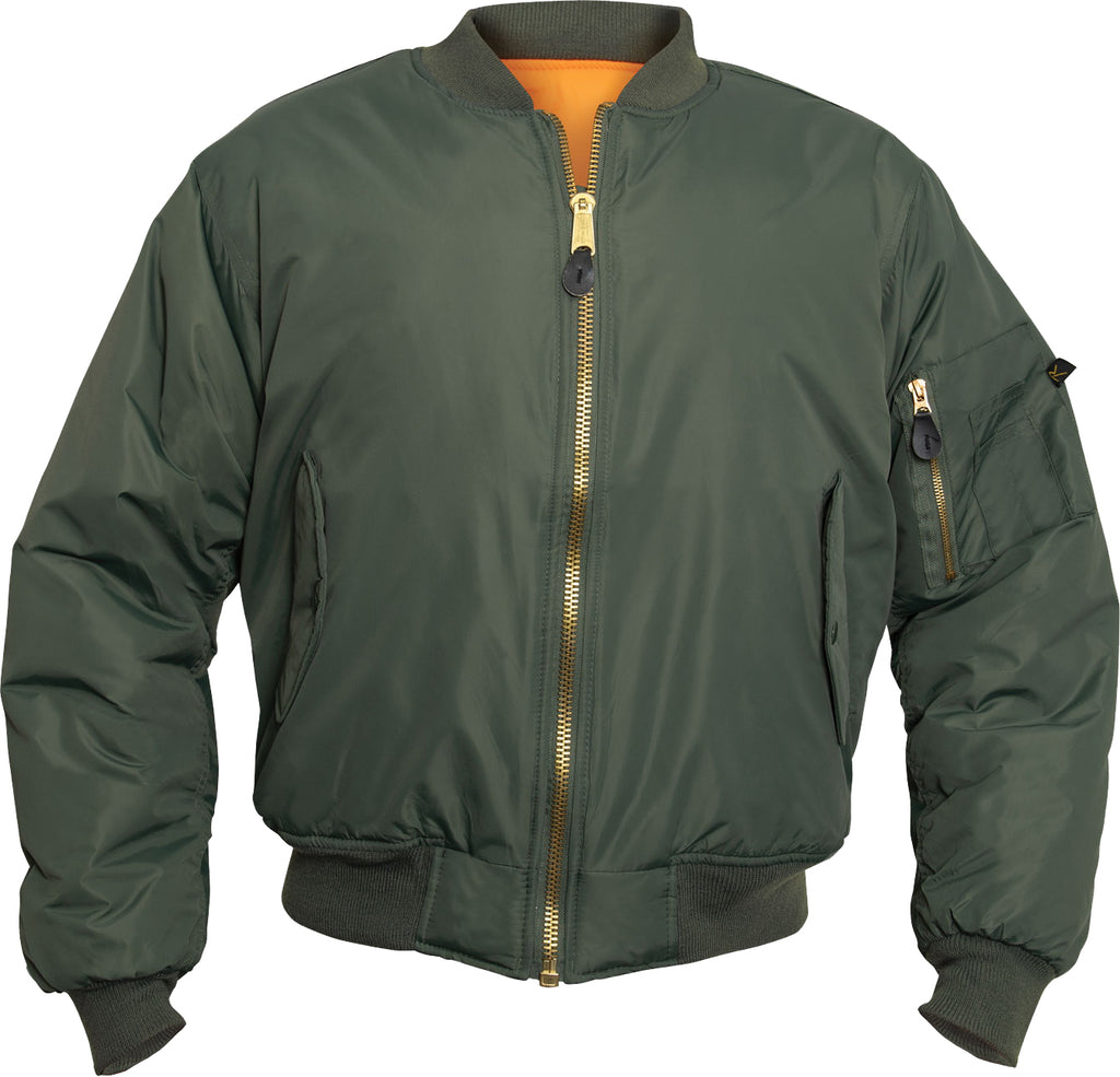 Enhanced Nylon MA-1 Flight Jacket