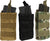 MOLLE Open Top Single Mag Pouch with Clip and Easy-Access Elastic Pull Tabs