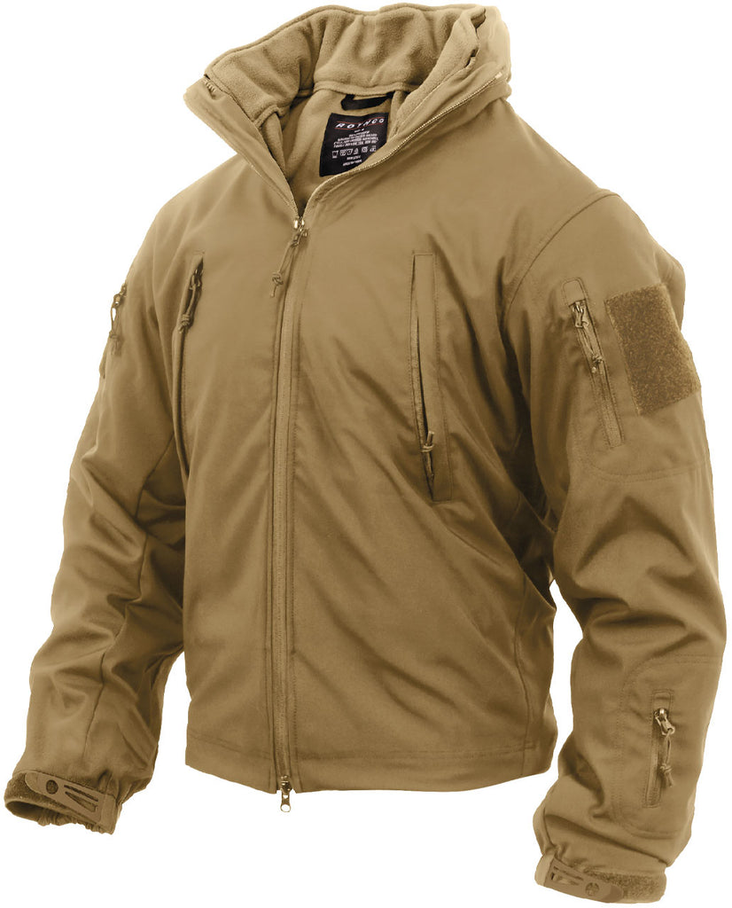 Coyote Brown 3in1 Spec Ops Soft Shell Jacket Galaxy Army Navy