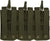 Olive Drab MOLLE Open Top Triple Mag Pouch Olive Drab MOLLE Open Top Triple Mag Pouch