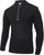 Black - Quarter Zip Acrylic Commando Sweater