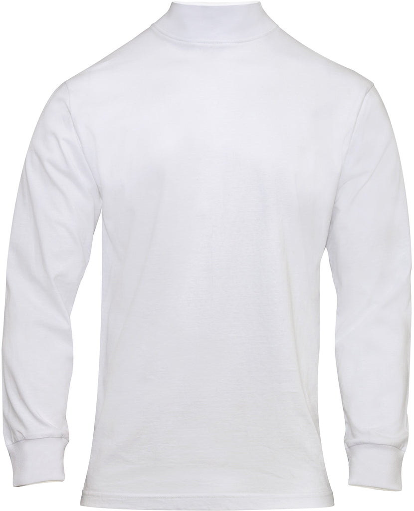 military mock turtleneck