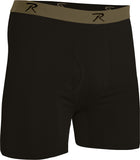 Black Moisture Wicking Performance Boxer Shorts Black Moisture Wicking Performance Boxer Shorts