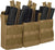 Coyote Brown MOLLE Open Top Six Rifle Mag Pouch Coyote Brown MOLLE Open Top Six Rifle Mag Pouch