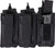 Black MOLLE Triple Kangaroo Rifle and Pistol Mag Pouch Black MOLLE Triple Kangaroo Rifle and Pistol Mag Pouch