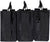 Black MOLLE Triple Kangaroo Rifle and Pistol Mag Pouch Black MOLLE Triple Kangaroo Rifle and Pistol Mag Pouch