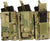MultiCam MOLLE Triple Kangaroo Rifle and Pistol Mag Pouch MultiCam MOLLE Triple Kangaroo Rifle and Pistol Mag Pouch