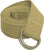 Khaki - Military D-Ring Expedition Belt