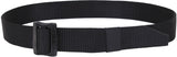 Black Deluxe BDU Belt With Security Friendly Plastic Buckle