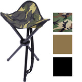 Military Collapsible Stool with Carry Bag & Strap