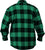 Green Plaid - Extra Heavyweight Buffalo Plaid Flannel Shirt