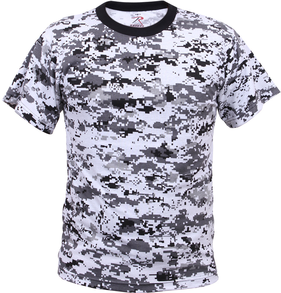 City Digital Camo - Tactical Short Sleeve T-Shirt, Poly/Cotton City Digital Camo - Tactical Short Sleeve T-Shirt, Poly/Cotton