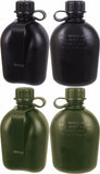 GI Official US Army Military Mil Spec 3 Piece 1 Quart Canteen with Belt Clip