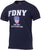 Navy Blue Official FDNY Fire Department City of New York T-Shirt