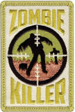 Olive Drab Military Zombie Killer Patch With Hook Back 2