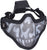 Black Skull Bravo Tactical Gear Strike Steel Skull Half Face Mask