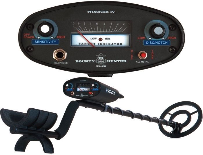 Bounty Hunter Tracker IV Tactical Metal Detector