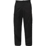 Black - Military BDU Pants (Cotton Rip-Stop)